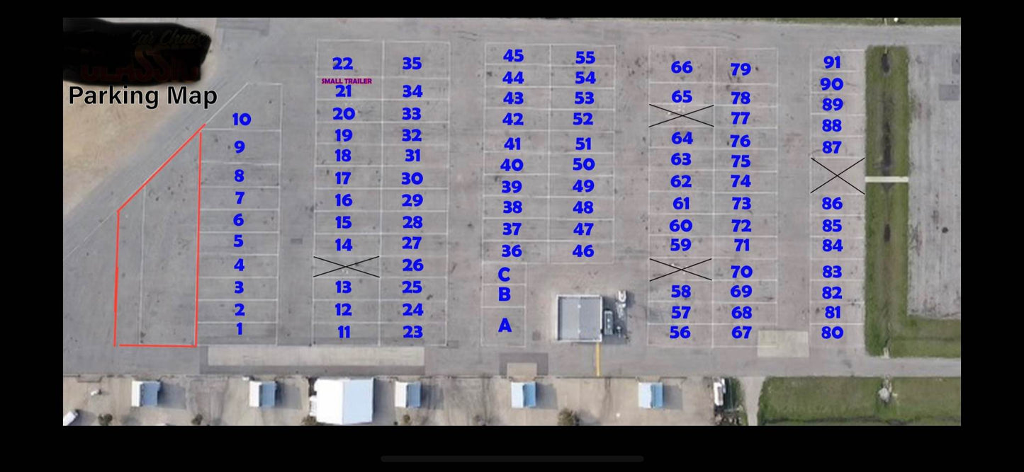 Weekend Reserved Pit Parking