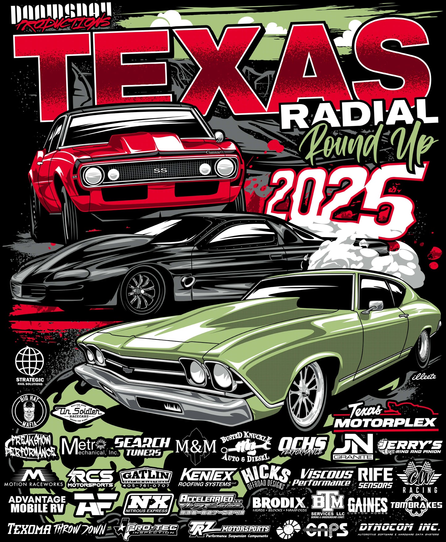 Radial Round Up 2025 Shirts